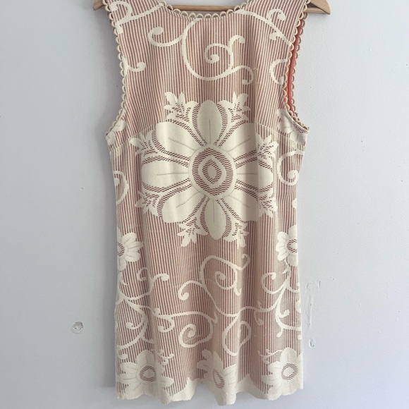 Free People Pink Lace Trim Dress - Picture 7 of 8